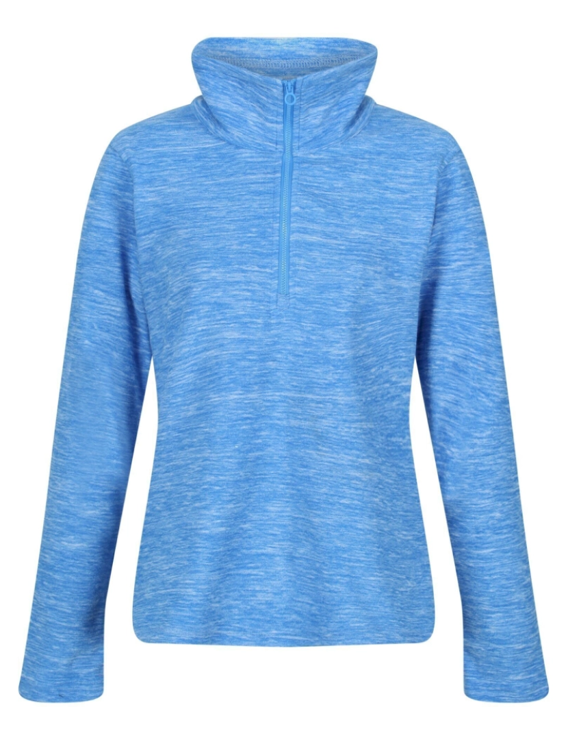 imagem de Regatta Womens/Ladies Fidelia Ii Marl Meio Zip Fleece1