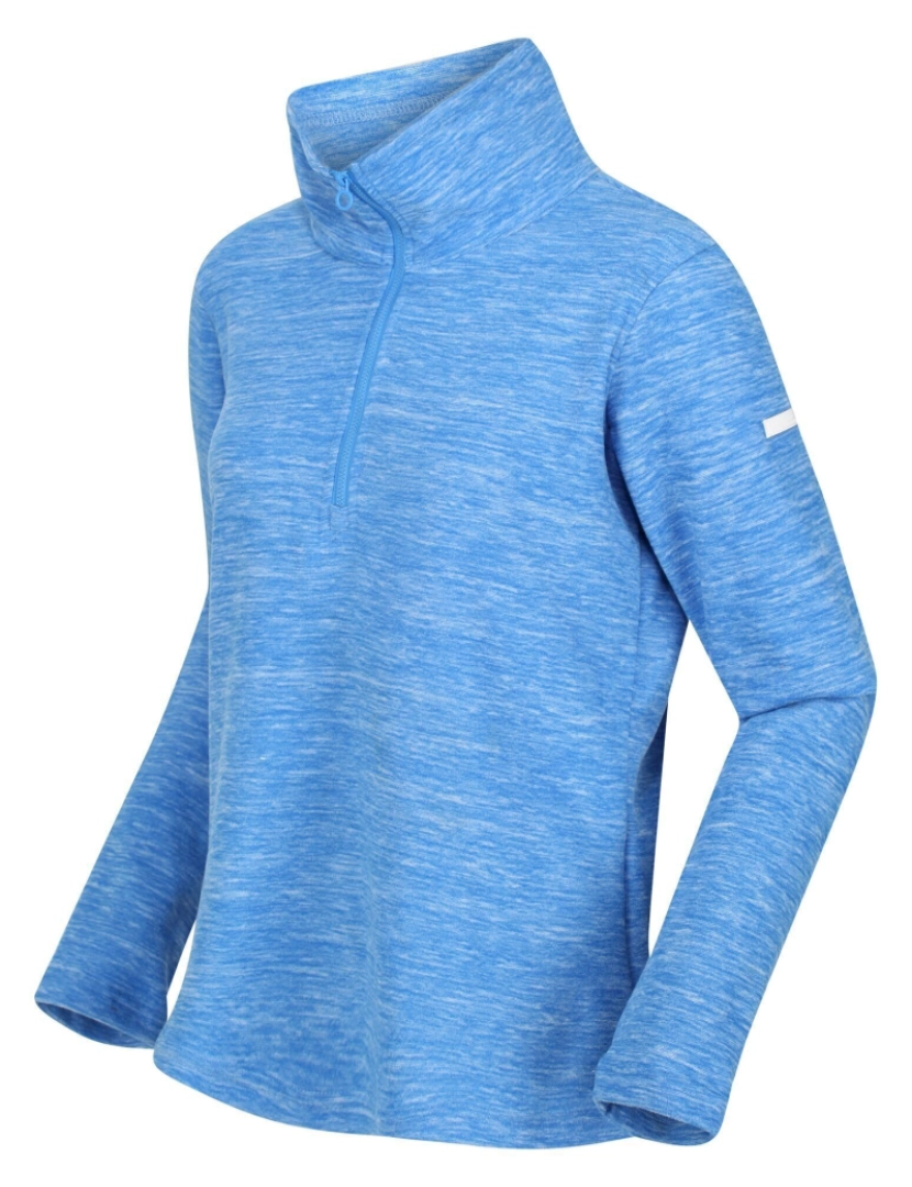 imagem de Regatta Womens/Ladies Fidelia Ii Marl Meio Zip Fleece4