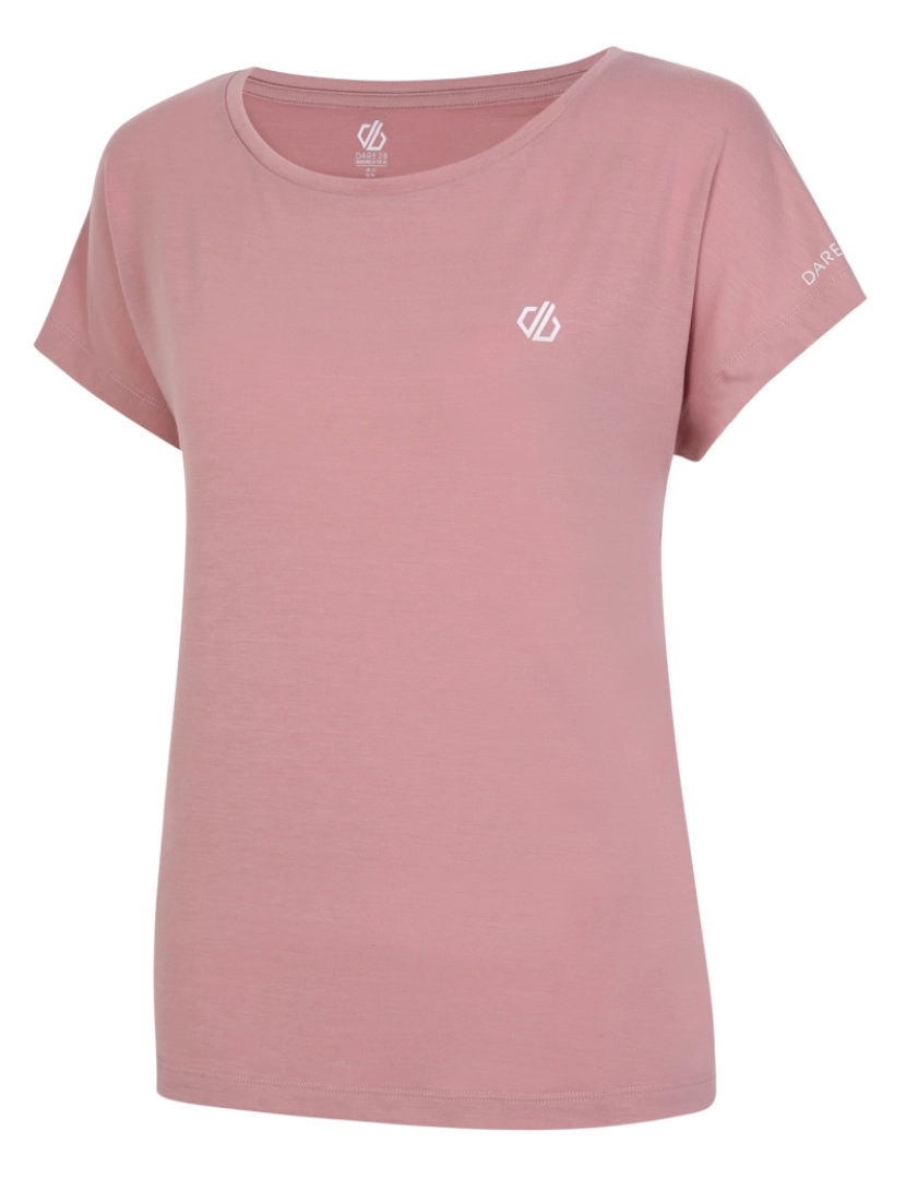 imagem de Dare 2B Mulheres/Ladies Persisting Marl T-shirt leve3