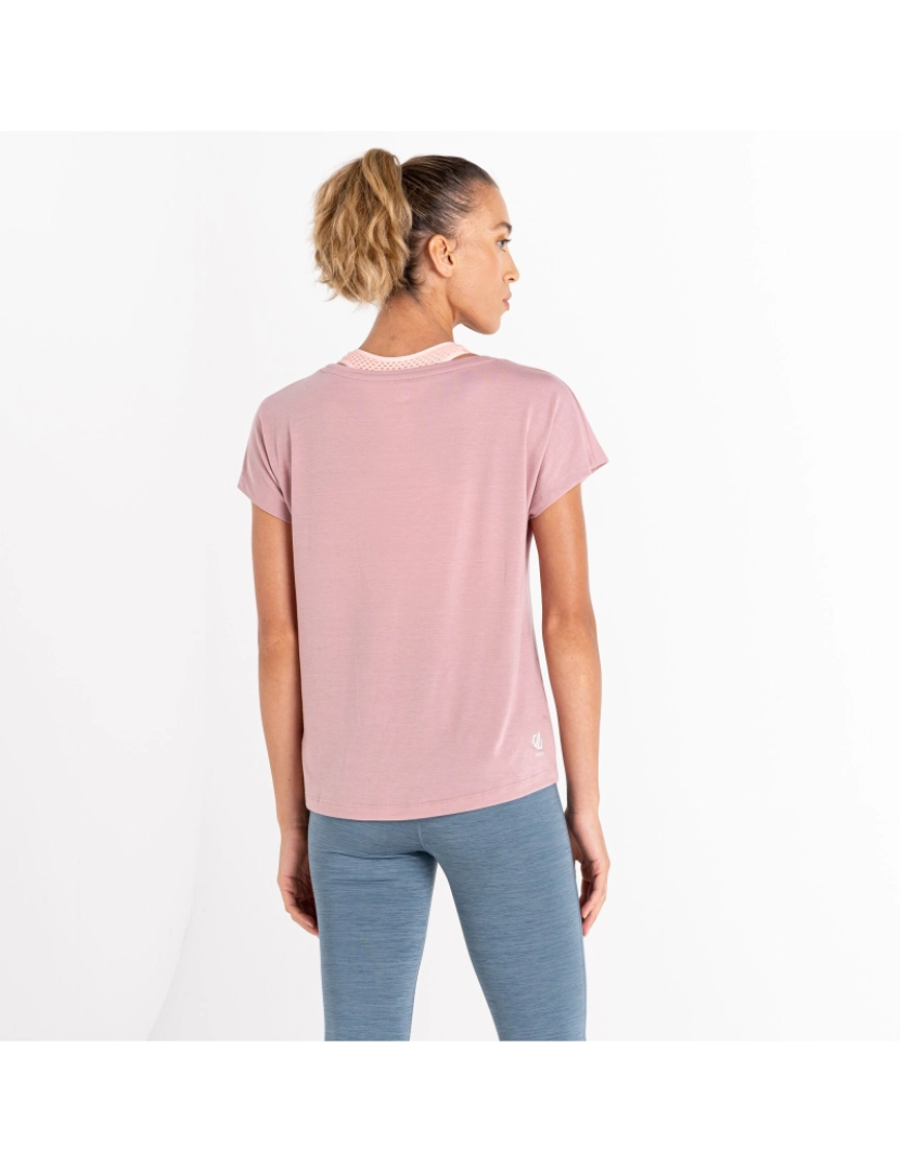 imagem de Dare 2B Mulheres/Ladies Persisting Marl T-shirt leve5