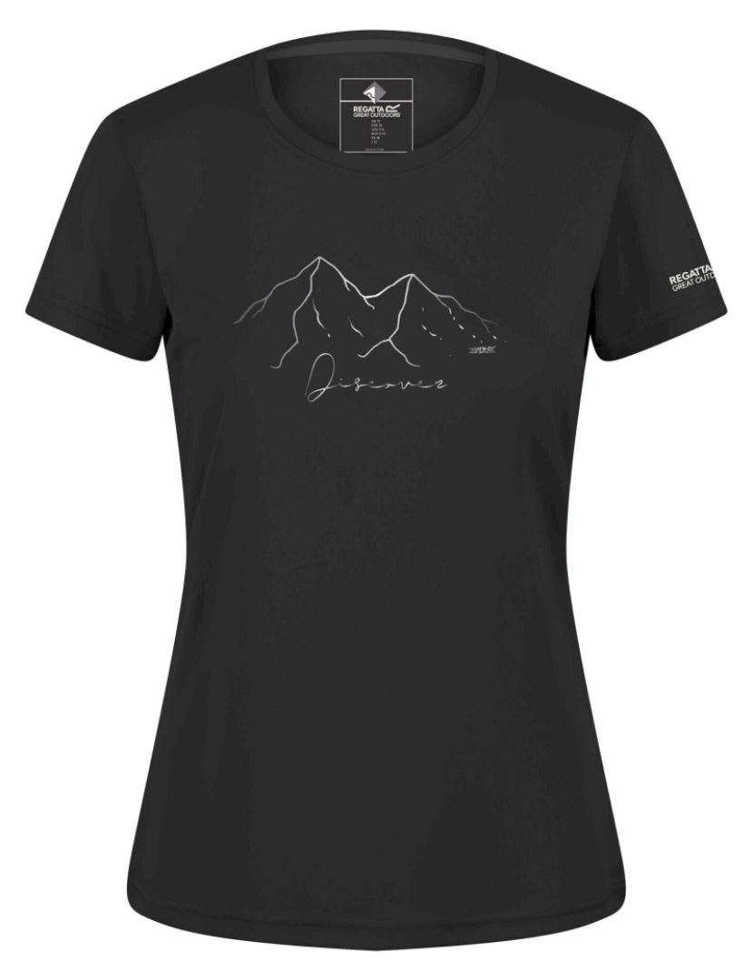 Regatta - Regatta Womens/Ladies Fingal Vi Mountain T-shirt