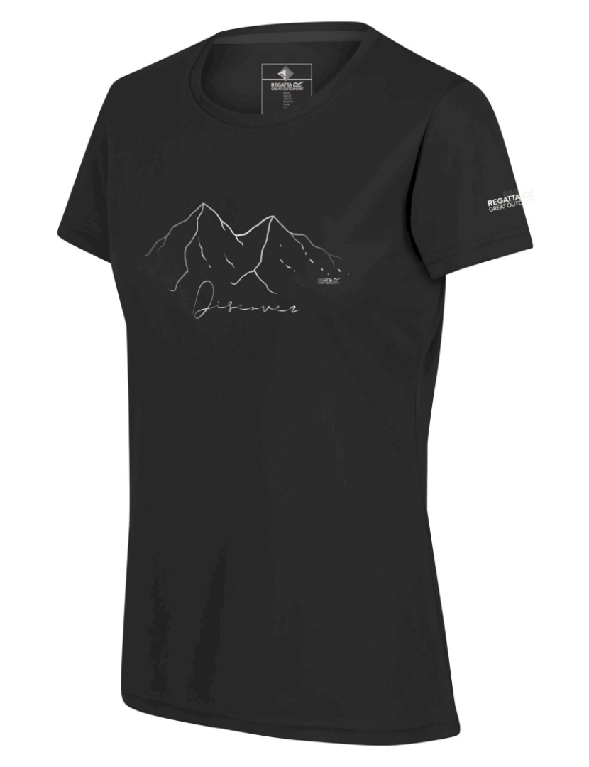 imagem de Regatta Womens/Ladies Fingal Vi Mountain T-shirt4