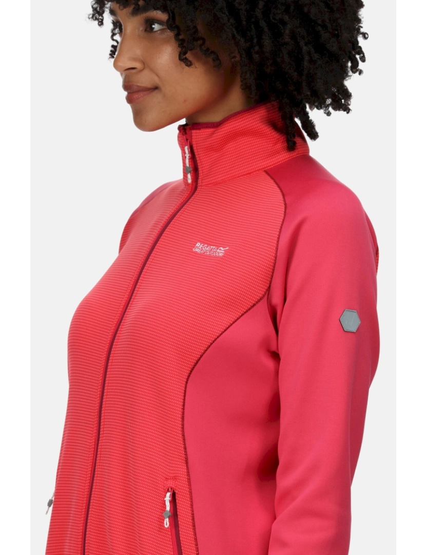 imagem de Regatta Womens/Ladies Highton Ii Two Tone Full Zip Fleece Jacket3