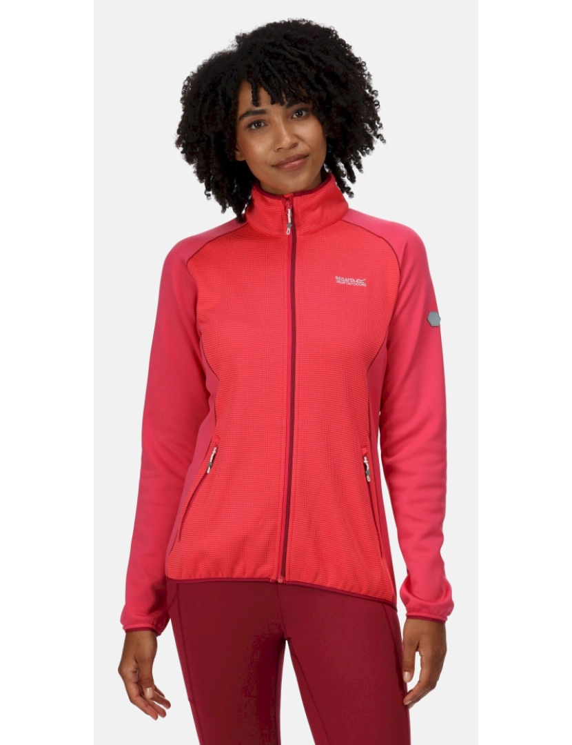 imagem de Regatta Womens/Ladies Highton Ii Two Tone Full Zip Fleece Jacket4