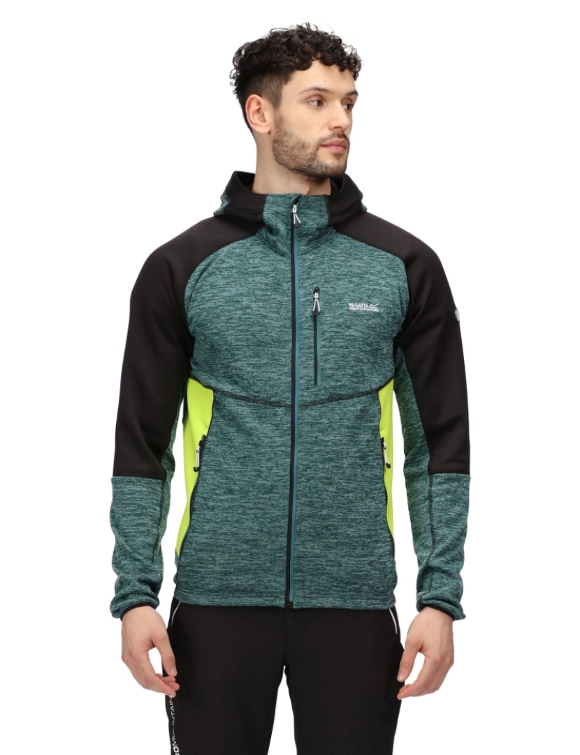 imagem de Regatta Mens Cadford Iii Marl Full Zip Hoodie4