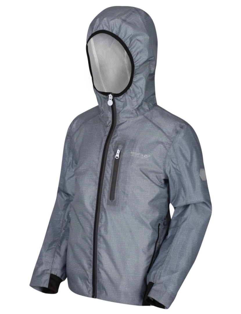 imagem de Regatta Boys Hydroid poliéster impermeável Hydrafort Jacket4