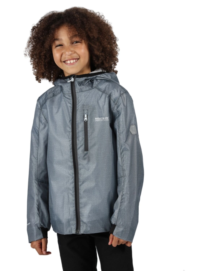 imagem de Regatta Boys Hydroid poliéster impermeável Hydrafort Jacket6