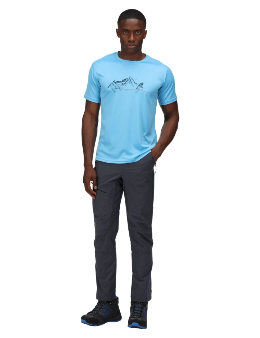 imagem de Regatta Mens Fingal Vi Mountain T-shirt5