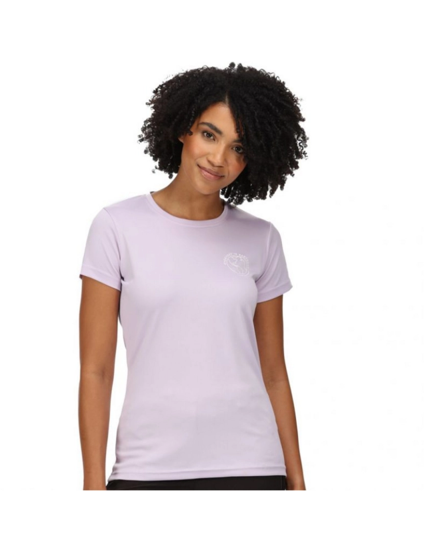 imagem de Regatta Womens/Ladies Fingal Vi Impresso T-shirt1