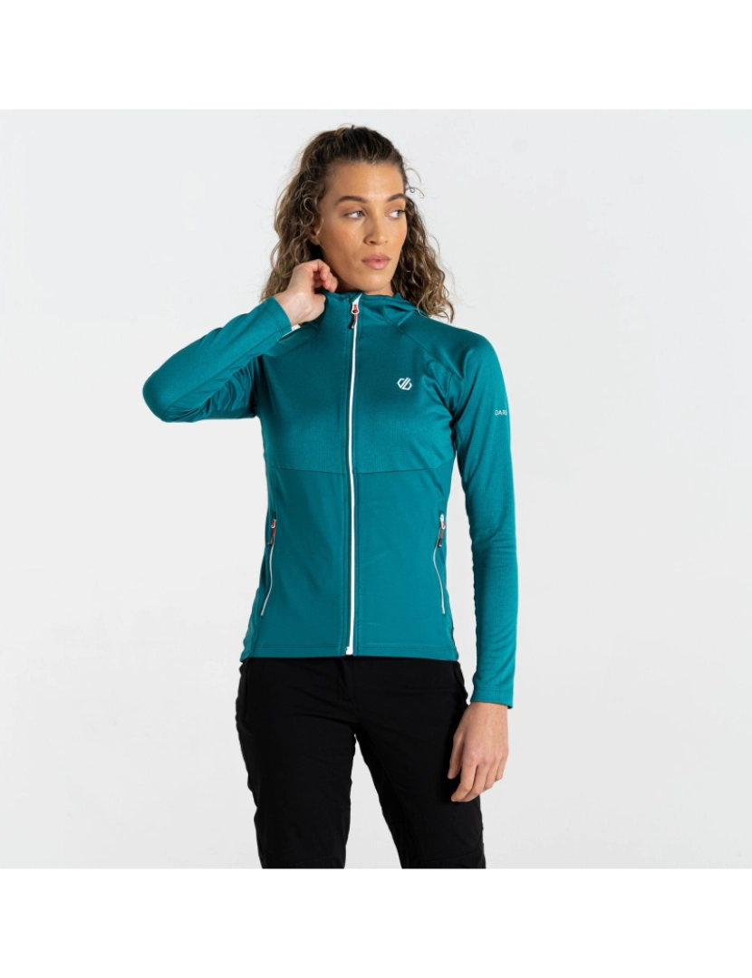 imagem de Dare 2B Mulheres/Ladies Convey Ii com capuz Core Stretch Midlayer3