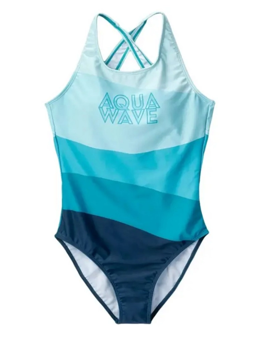 imagem de Aquawave Womens/Ladies Salava Wave Pattern One Piece Swimsuit1