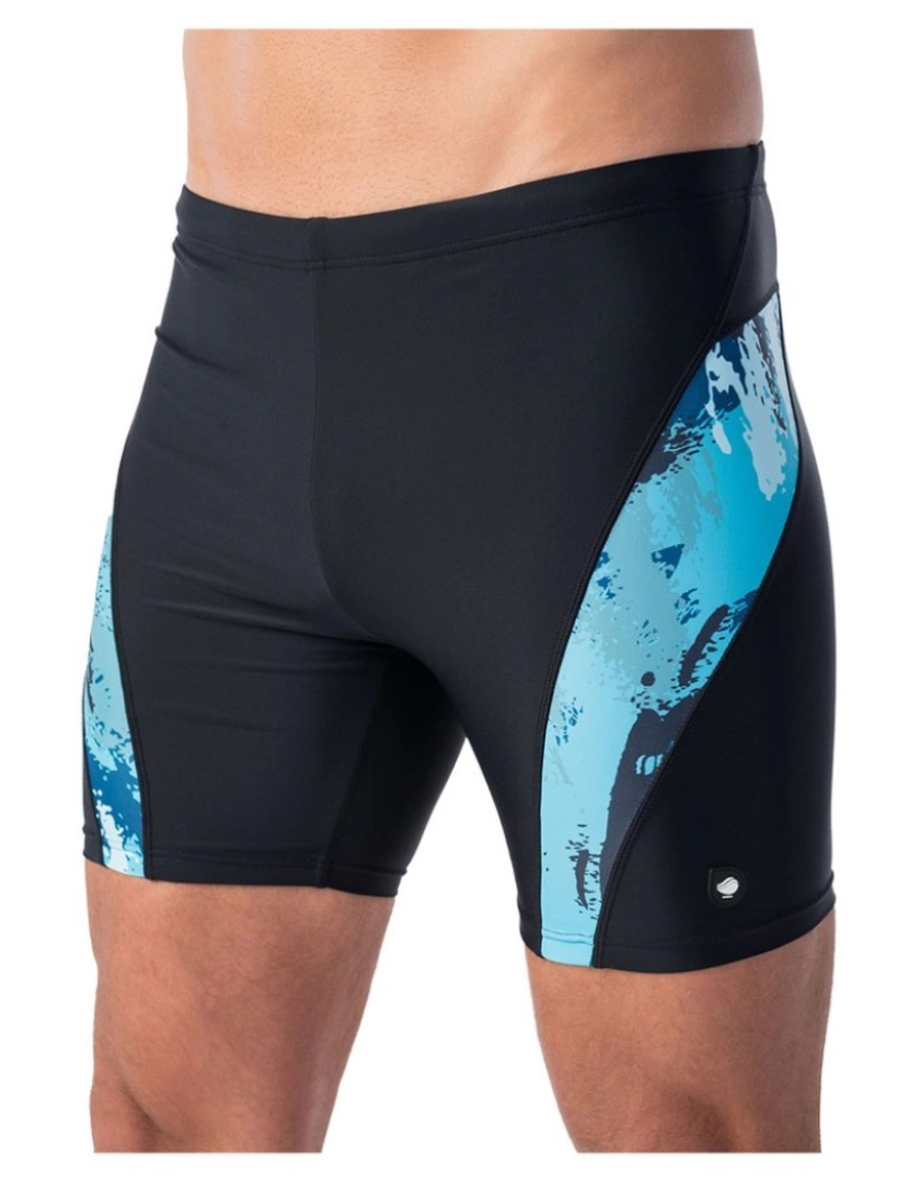 imagem de Aquawave Mens Fiero Sea Print Swim Shorts1