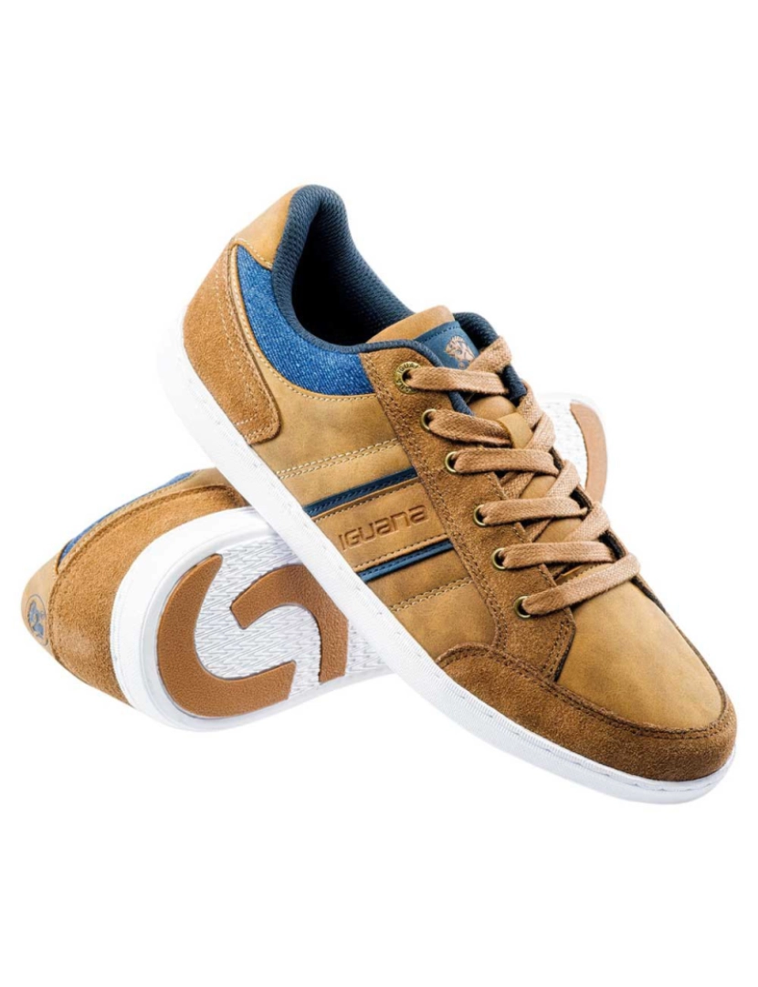 imagem de Iguana Mens Owen Suede Trainers5