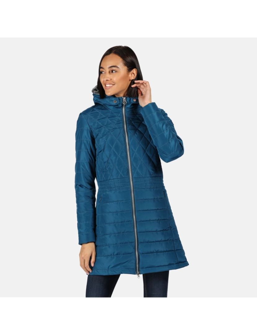 imagem de Regatta Womens/Ladies Parmenia Quilted casaco isolado6