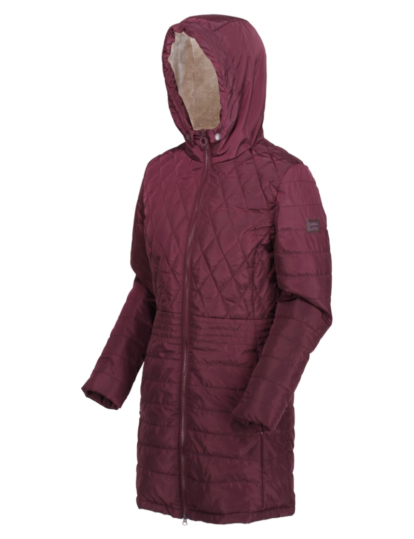 imagem de Regatta Womens/Ladies Parmenia Quilted casaco isolado3