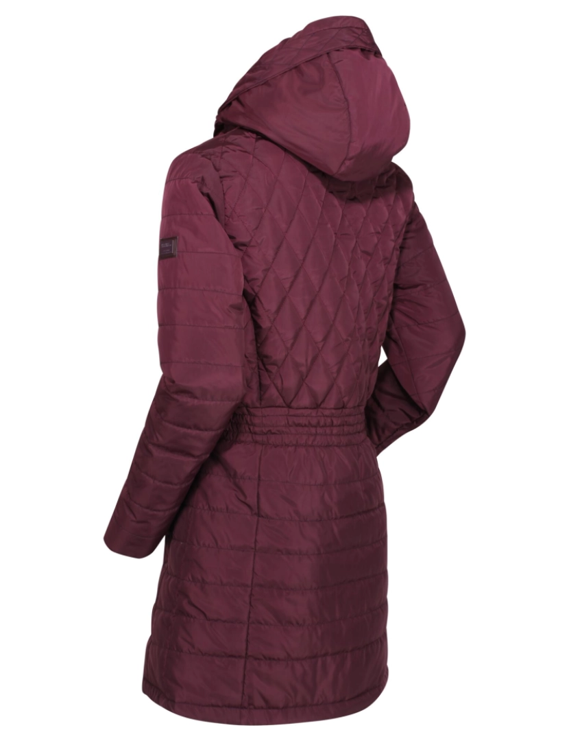 imagem de Regatta Womens/Ladies Parmenia Quilted casaco isolado4