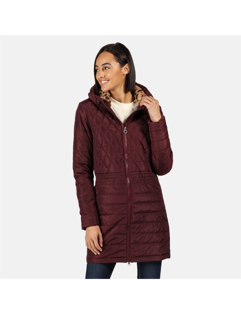 imagem de Regatta Womens/Ladies Parmenia Quilted casaco isolado5