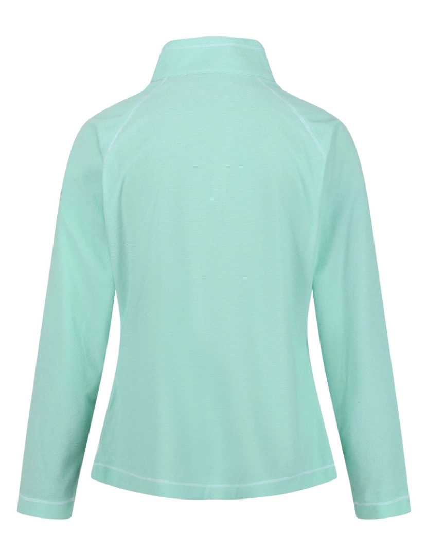 imagem de Regatta Womens/Ladies Montes Micro-Stripe metade Zip velo casaco2