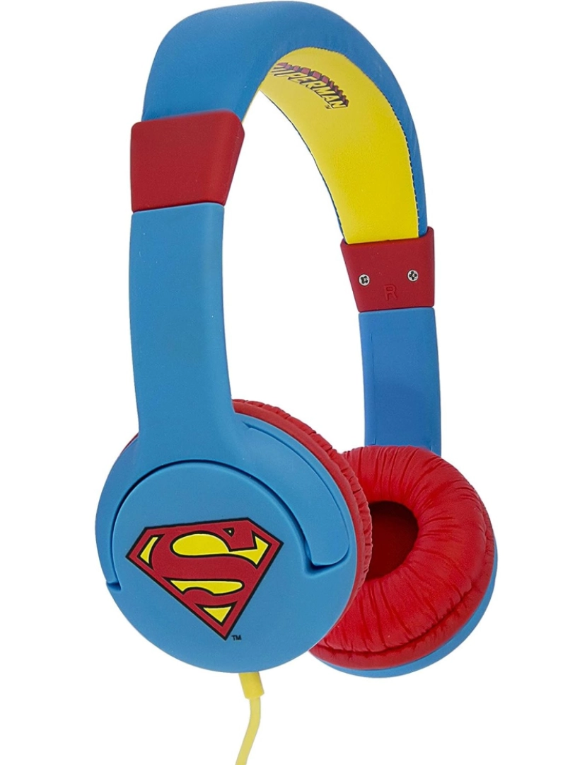 imagem de Superman Crianças/Kids Logo On-Ear Headphones3