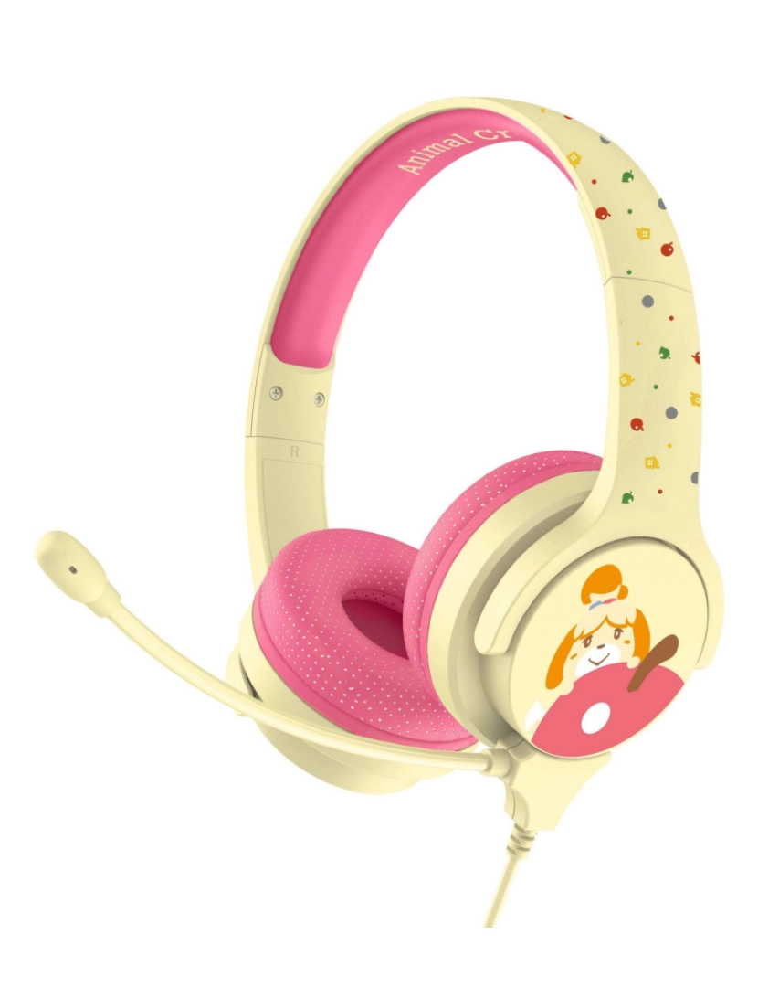 imagem de Animal Crossing Childrens/Kids Isabelle Interactive Headphones1