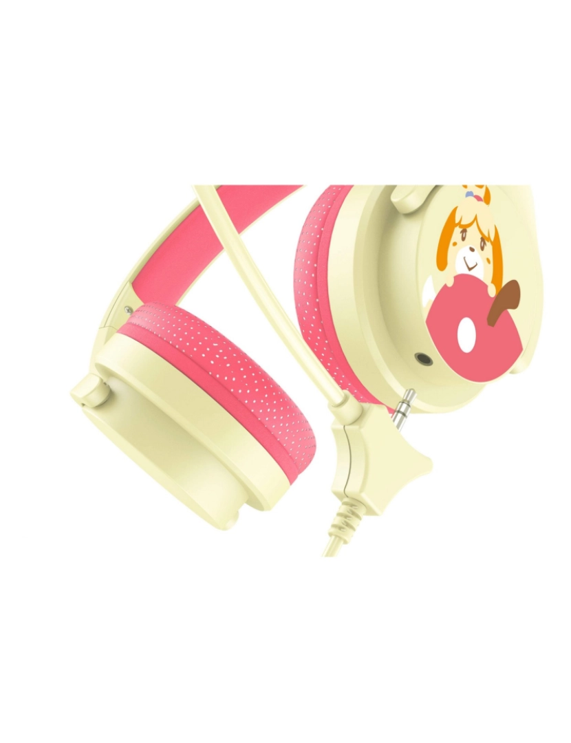 imagem de Animal Crossing Childrens/Kids Isabelle Interactive Headphones5