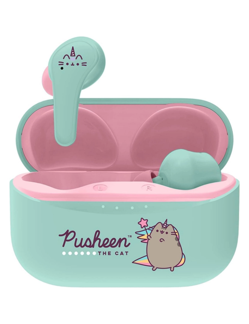 imagem de Pusheen O Gato Sem Fio Earbuds1