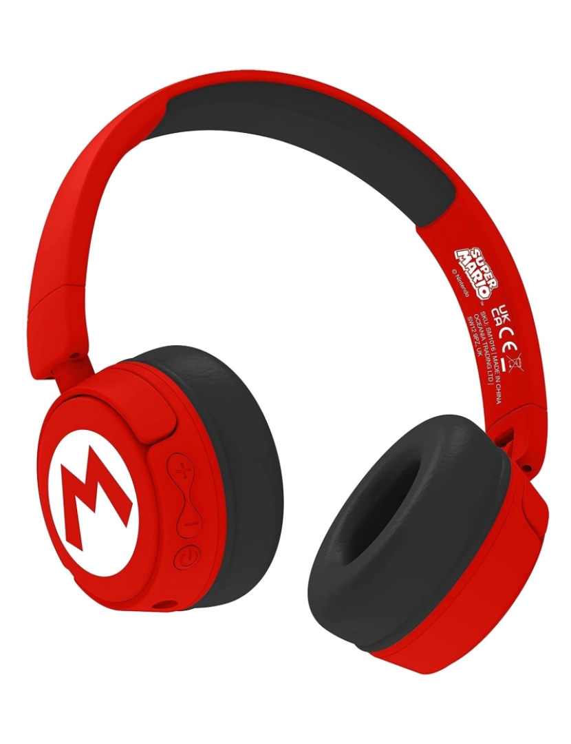 imagem de Super Mario Crianças/Kids Logo Headphones sem fio1