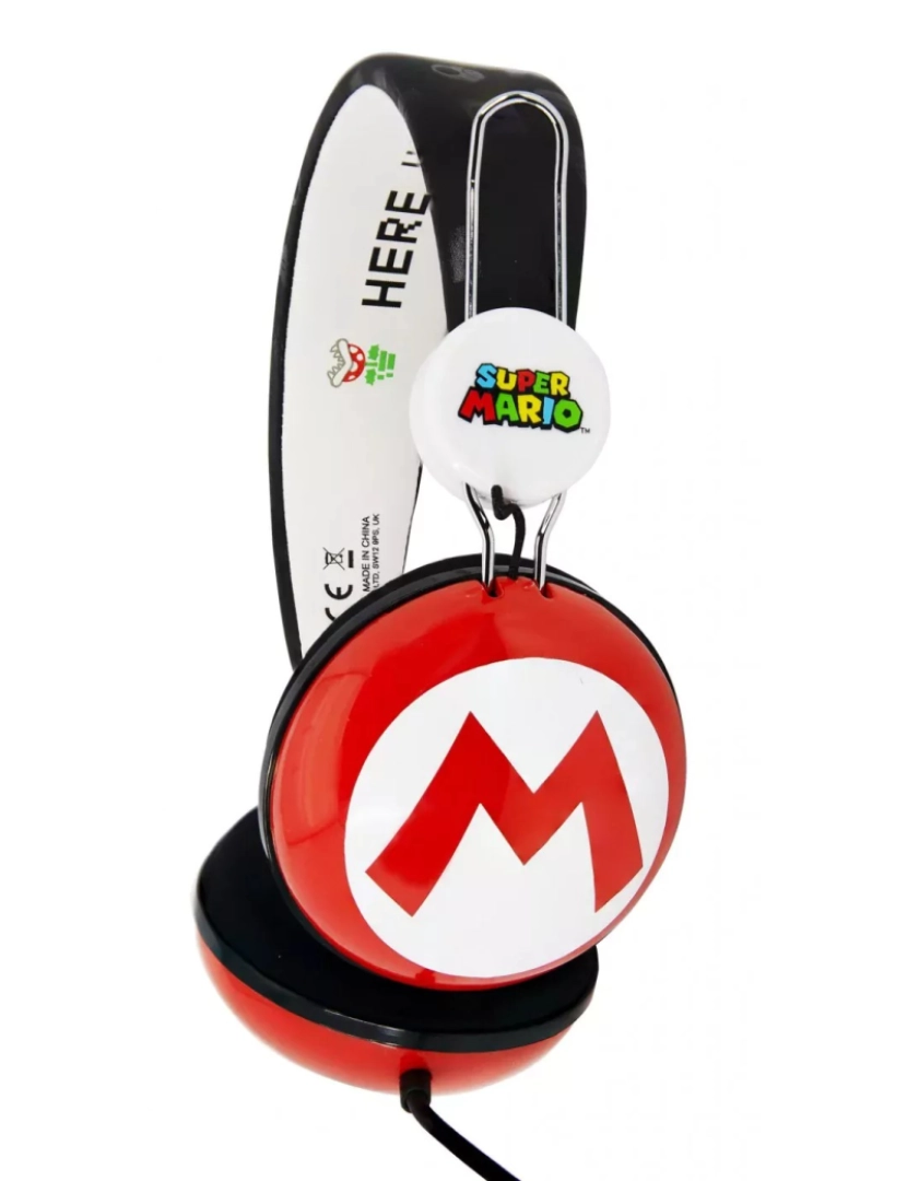 imagem de Super Mario Crianças/Kids Ícone Auriculares no ouvido1