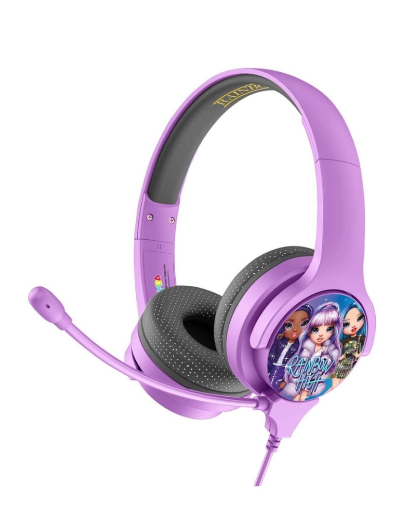 imagem de Rainbow High Childrens/Kids Headphones interativos1