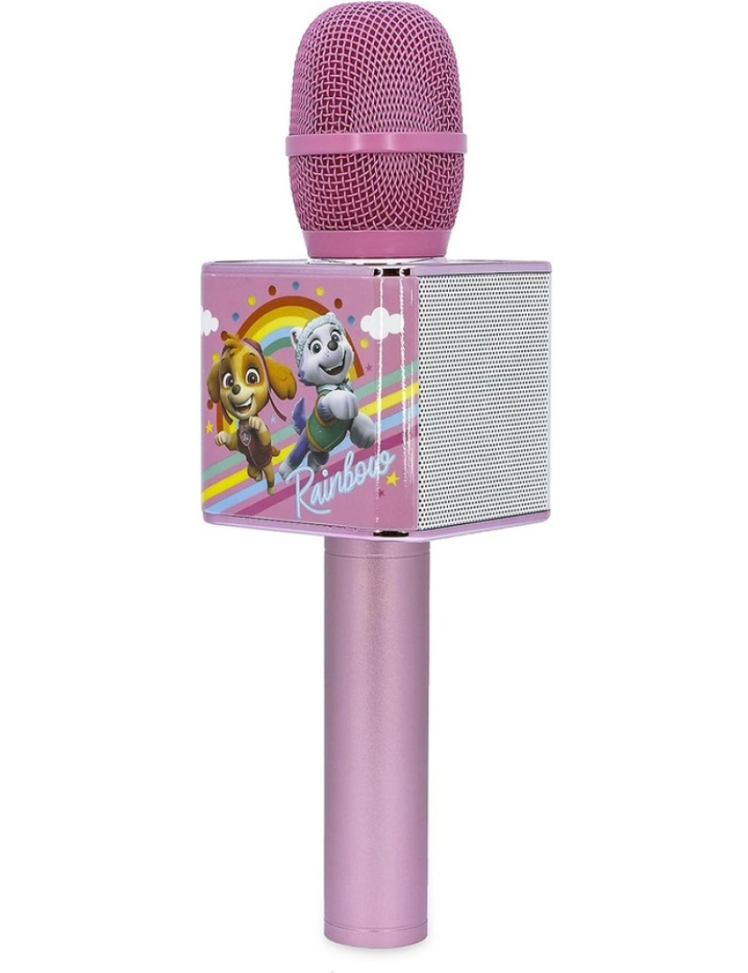 imagem de Paw Patrol Rainbow Karaoke microfone1