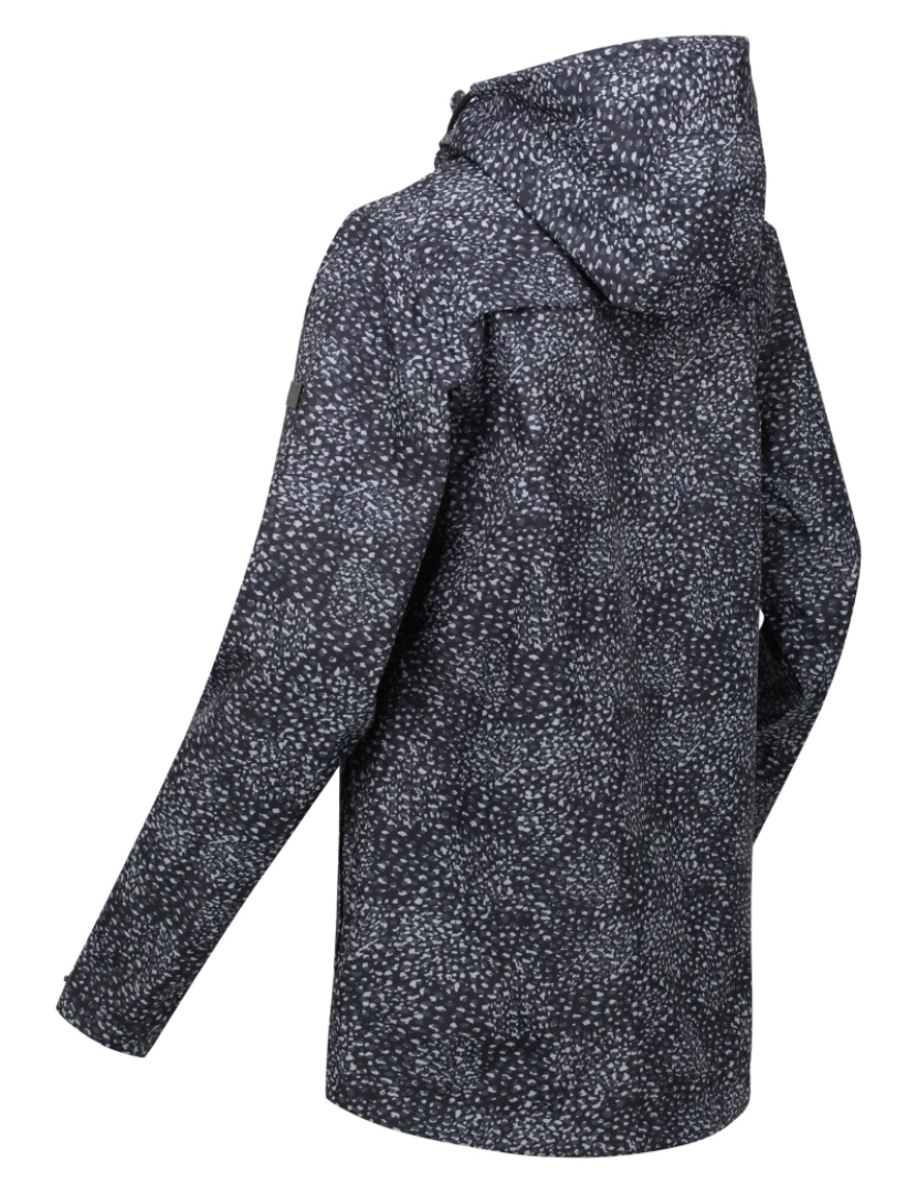 imagem de Regatta Womens/Ladies Bayarma abstrato casaco impermeável leve3