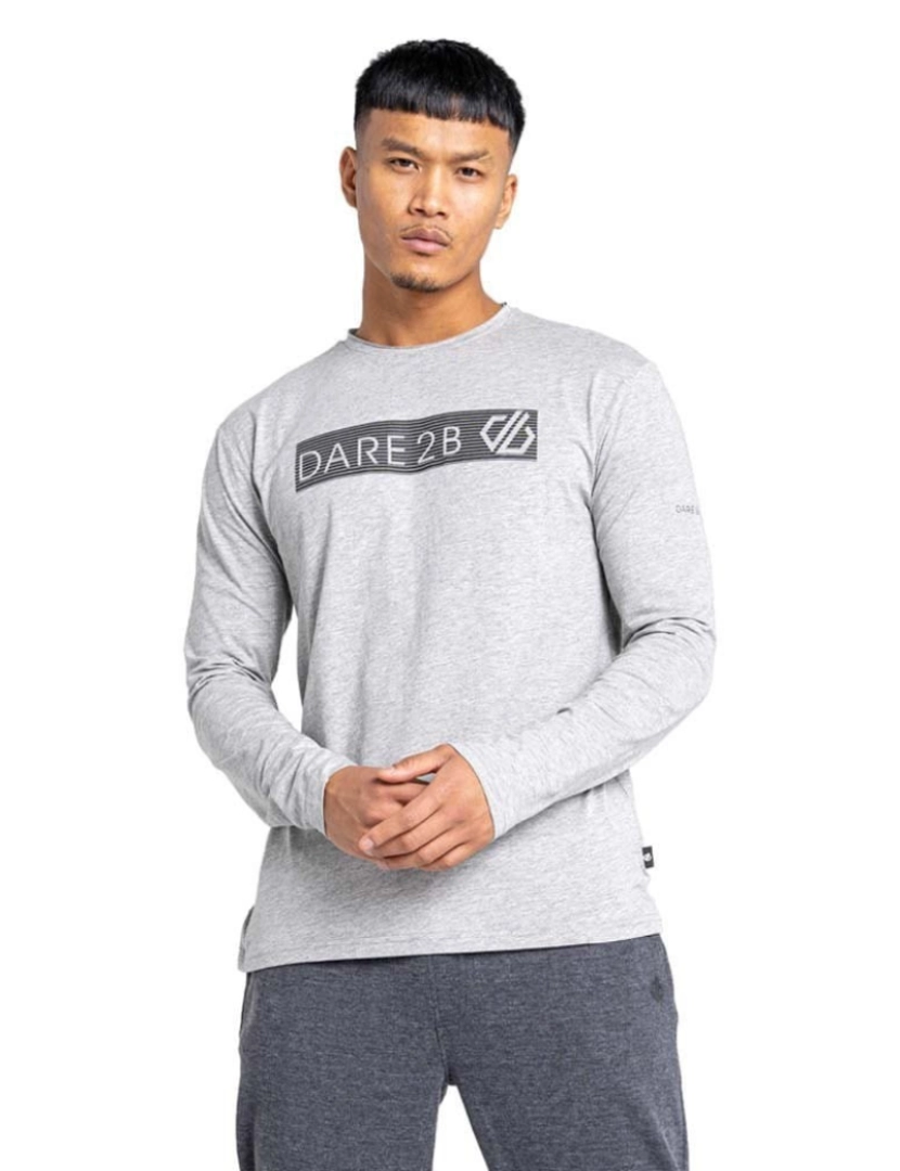imagem de Dare 2B Mens Upgrade Ii Logo Marl Long-Sleeved T-Shirt1