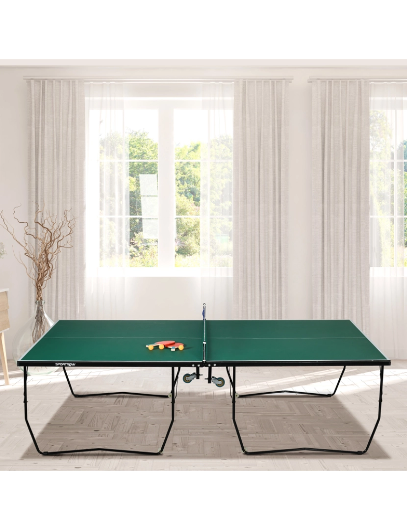 imagem de Mesa de Ping Pong 274x152,5x76cm cor verde A90-333V00DG7