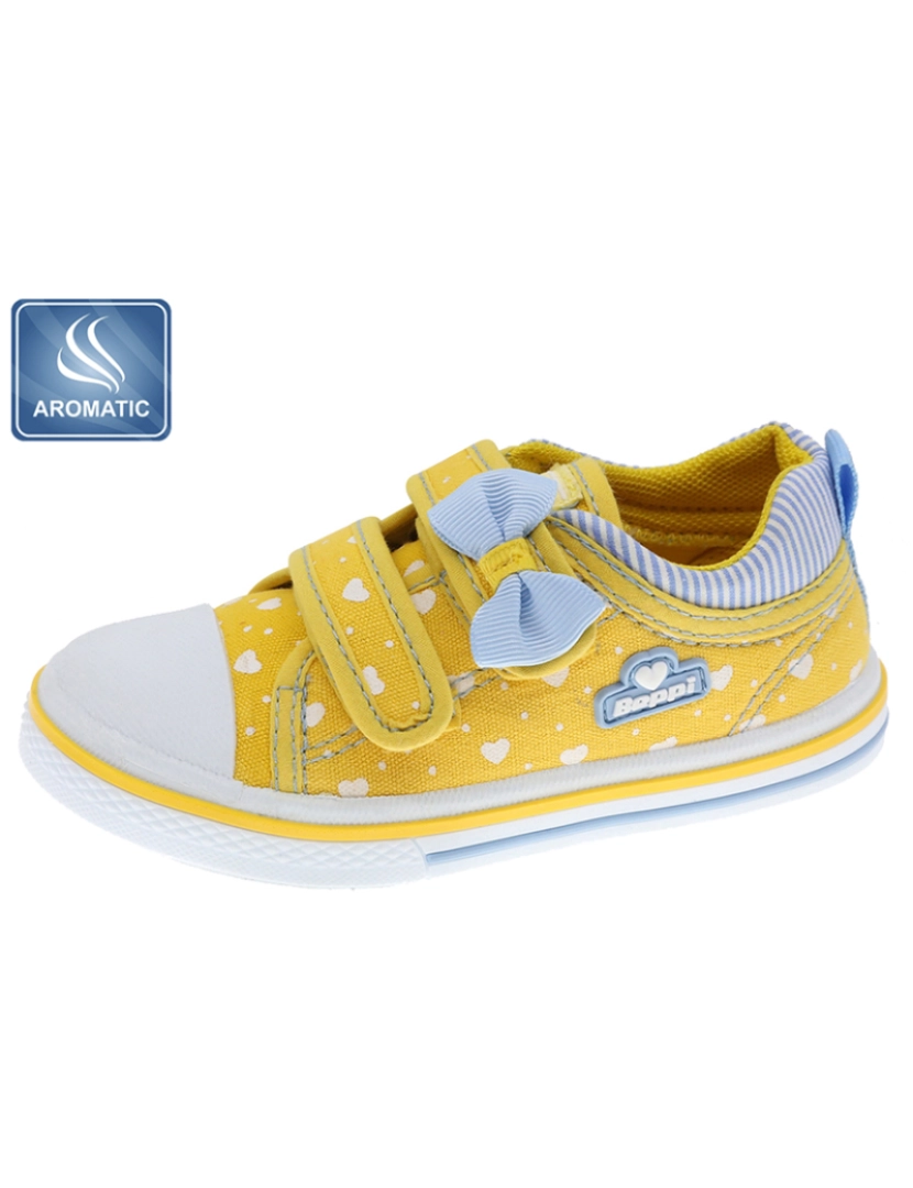 Beppi - Sapato Lona Infantil Amarelo