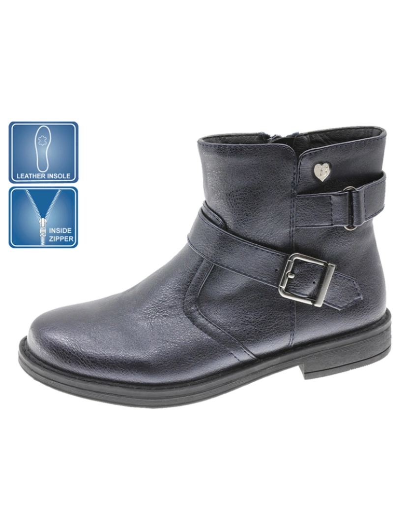 Beppi - Bota Casual de Criança Azul Marinho