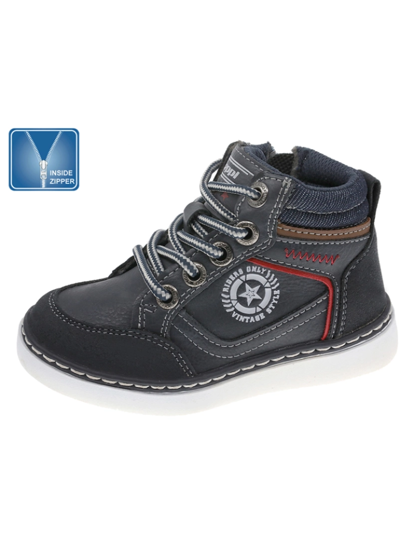 Beppi - Bota Casual de Criança Azul Marinho