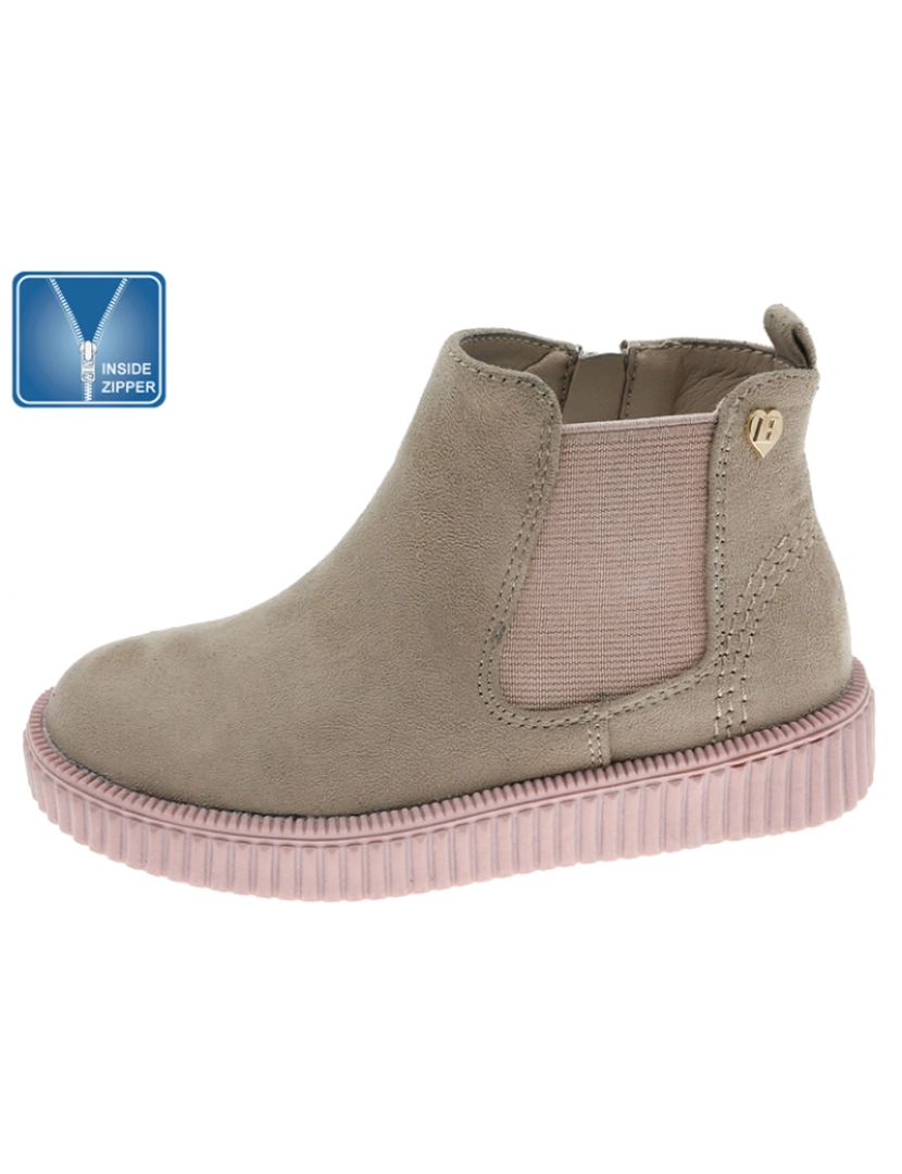 Beppi - Bota Casual de Criança Taupe