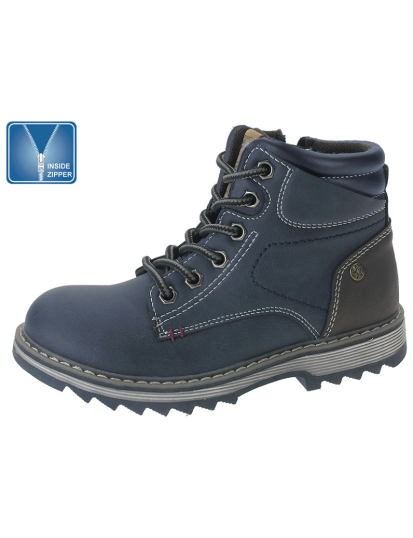 Beppi - Bota Casual de Criança Azul Marinho