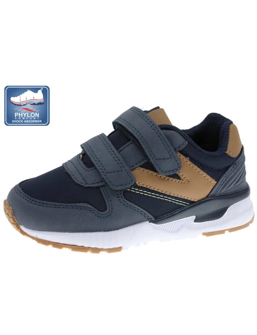 Beppi - Sapato Casual Infantil Azul Marinho