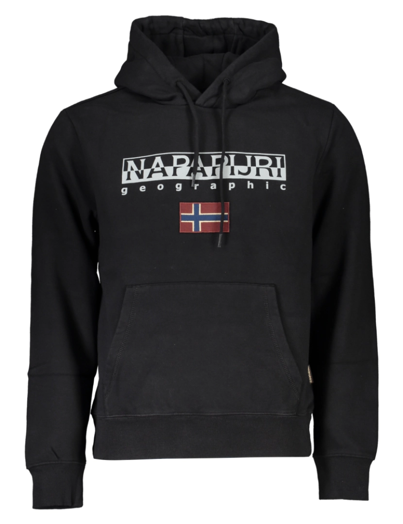 Napapijri - Sweatshirt B-Ayas H1 Homem Preto