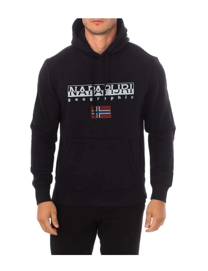 Napapijri - Sweatshirt B-Ayas H1 Homem Preto