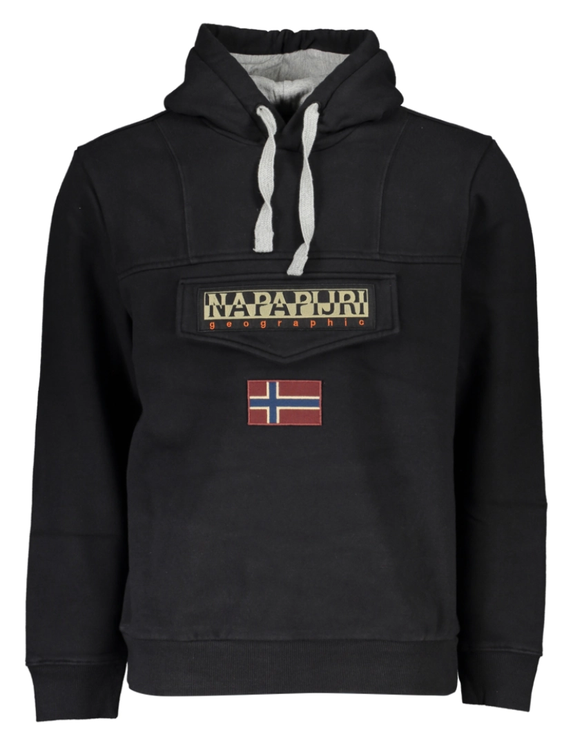 Napapijri - Sweatshirt Burgee Wint 2 Homem Preto