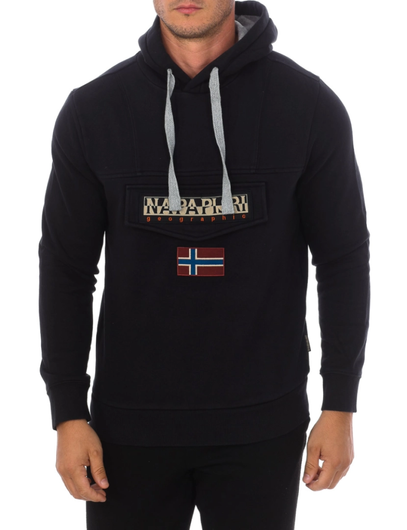 Napapijri - Sweatshirt Burgee Wint 2 Homem Preto