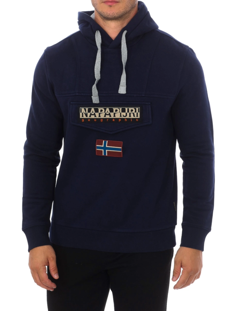 Napapijri - Sweatshirt Burgee Wint 2 Homem Azul Marinho