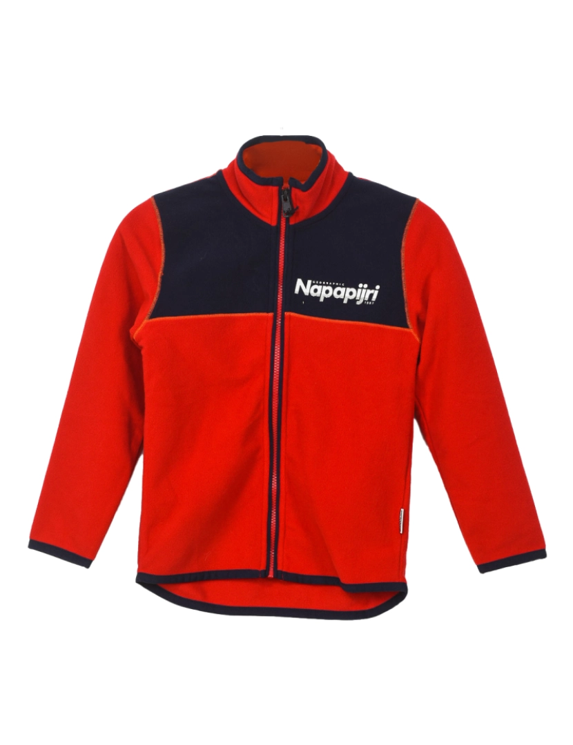 Napapijri - Sweatshirt K Tau Fz Menino Vermelho