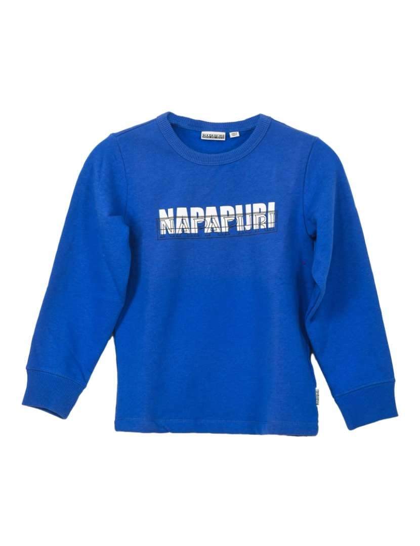 Napapijri - Hoodie K Baloy C C/ Zíper Menino Azul