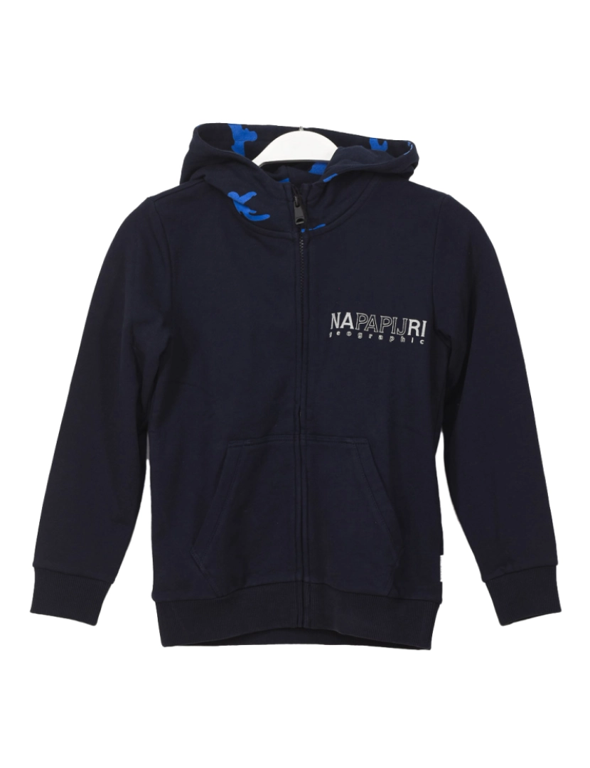 Napapijri - Hoodie C/ Capuz K Bersa Fzh Menino Azul Marinho