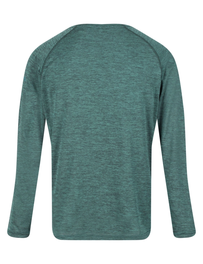 imagem de Regatta Mens Burlow Marl T-shirt de manga comprida2