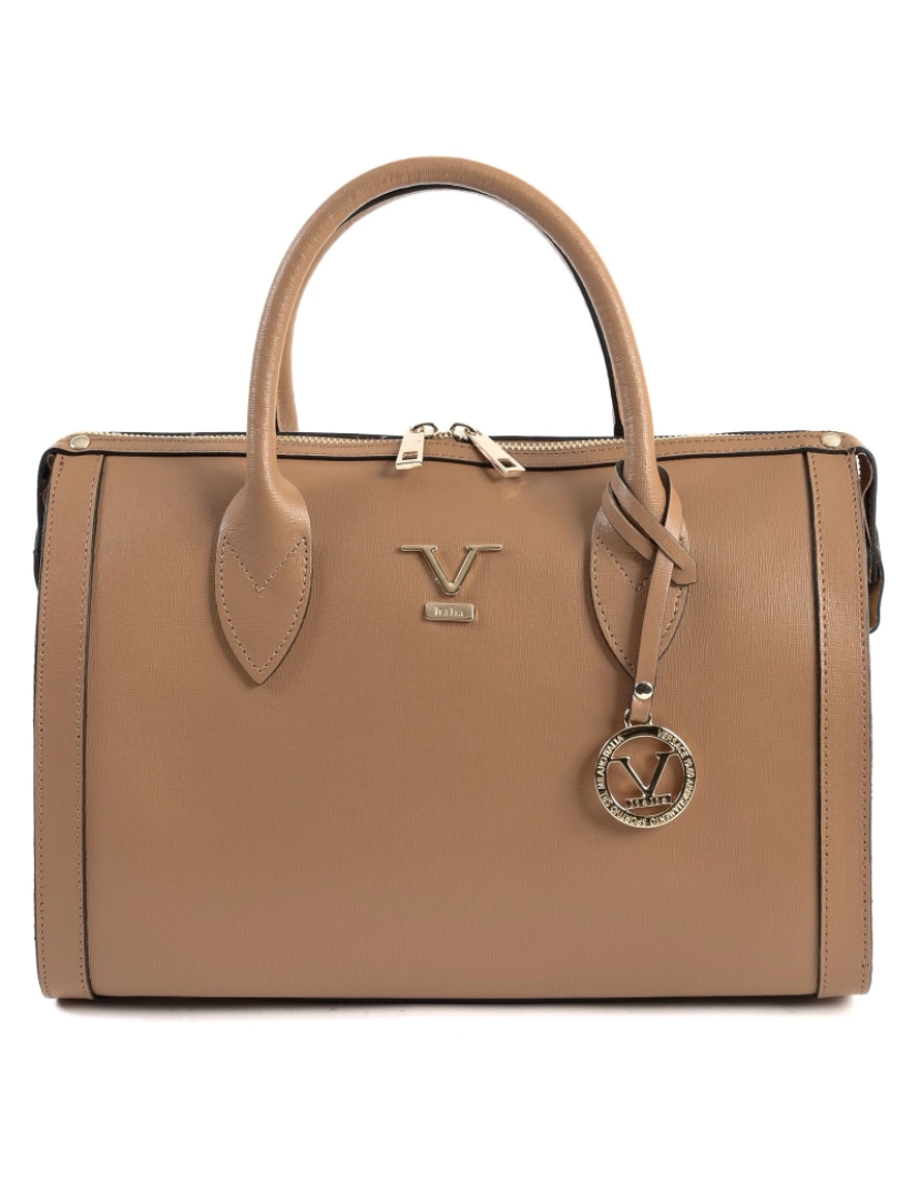 imagem de V Italia Womens Handbag Tan V014-G Saffiano Cuoio Chiaro1