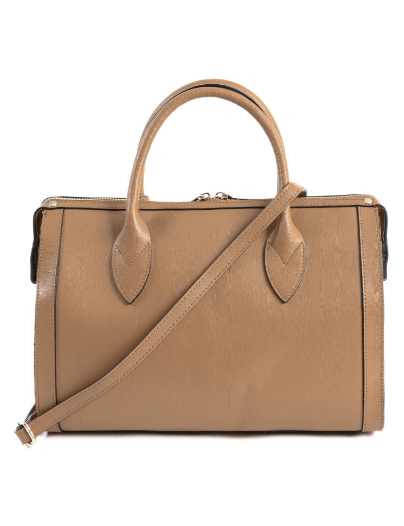 imagem de V Italia Womens Handbag Tan V014-G Saffiano Cuoio Chiaro4